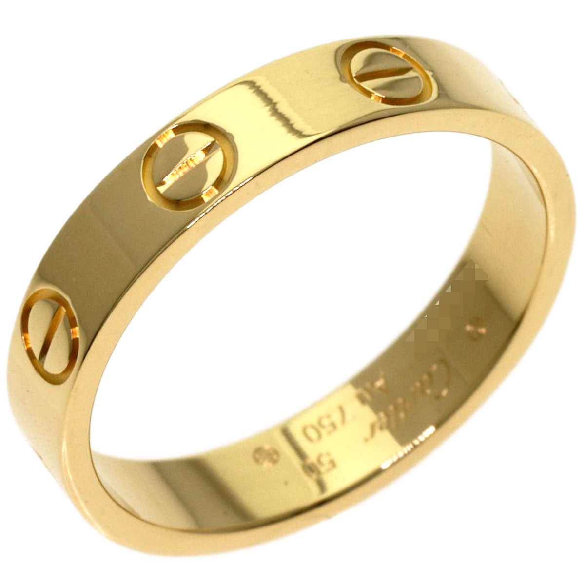 CARTIER love ring #50 Ring K18 Yellow Gold Ladies [Used]