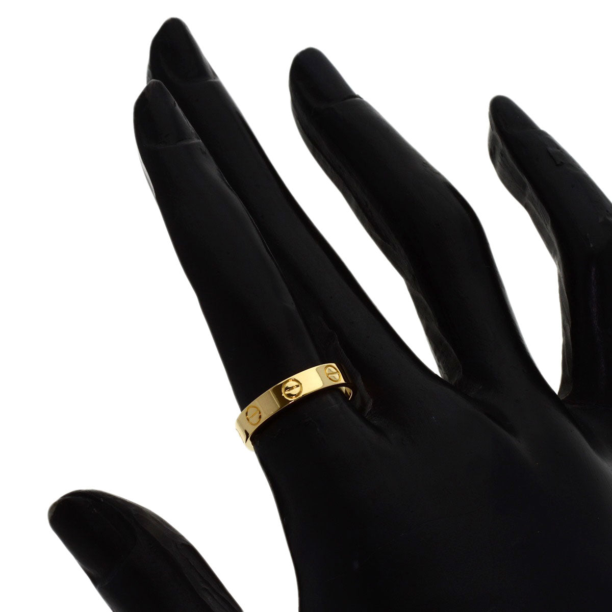 CARTIER love ring #50 Ring K18 Yellow Gold Ladies [Used]