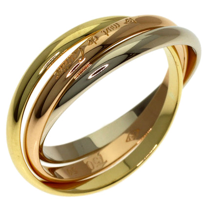 CARTIER Trinity XS #50 Ring K18 Yellow Gold K18 White GoldLadies [Used]