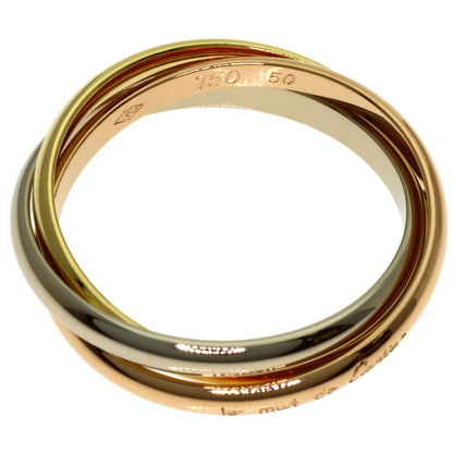 CARTIER Trinity XS #50 Ring K18 Yellow Gold K18 White GoldLadies [Used]