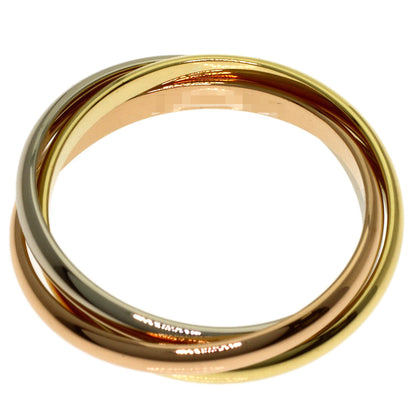 CARTIER Trinity XS #50 Ring K18 Yellow Gold K18 White GoldLadies [Used]