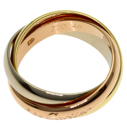 CARTIER Trinity #48 Ring K18 Yellow Gold K18 White GoldLadies [Used]