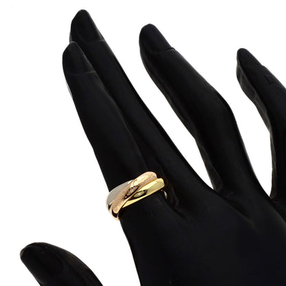 CARTIER Trinity #48 Ring K18 Yellow Gold K18 White GoldLadies [Used]