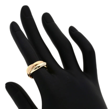 CARTIER Trinity #49 Ring K18 Yellow Gold 18K Pink GoldLadies [Used]