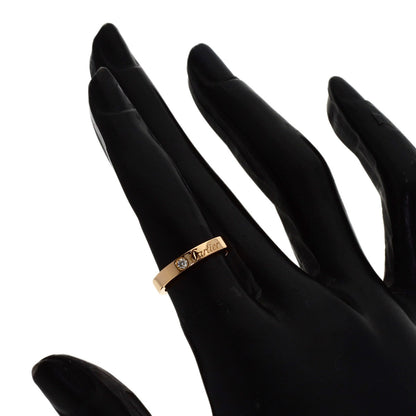 CARTIER C de Cartier 1P Diamond #47 Ring K18 Pink Gold Ladies [Used]
