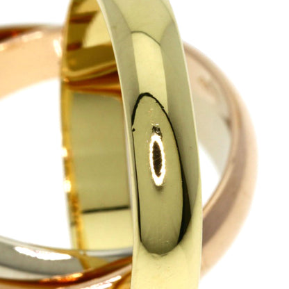 CARTIER Trinity #50 Ring K18 Yellow Gold 18K Pink GoldLadies [Used]