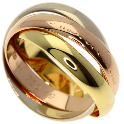 CARTIER Trinity #49 Ring K18 Yellow Gold 18K Pink GoldLadies [Used]
