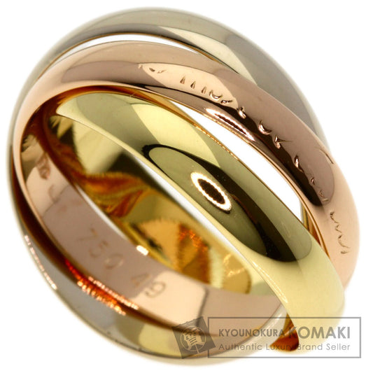 CARTIER Trinity #49 Ring K18 Yellow Gold 18K Pink GoldLadies [Used]