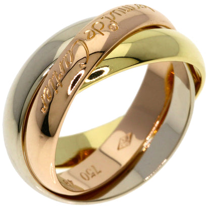 CARTIER Trinity #48 Ring K18 Yellow Gold 18K Pink GoldLadies [Used]