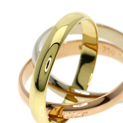 CARTIER Trinity #56 Ring K18 Yellow Gold 18K Pink GoldLadies [Used]