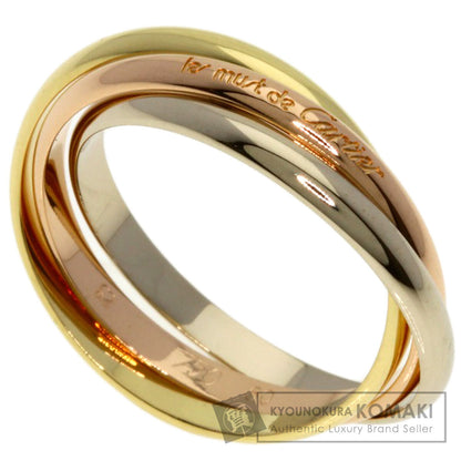 CARTIER Trinity XS #50 Ring K18 Yellow Gold K18 White GoldLadies [Used]