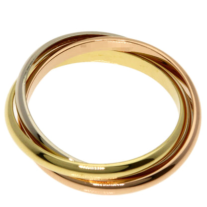 CARTIER Trinity XS #50 Ring K18 Yellow Gold K18 White GoldLadies [Used]