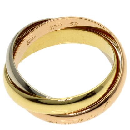 CARTIER Trinity #52 Ring K18 Yellow Gold K18 White GoldLadies [Used]