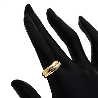 CARTIER Trinity #52 Ring K18 Yellow Gold K18 White GoldLadies [Used]