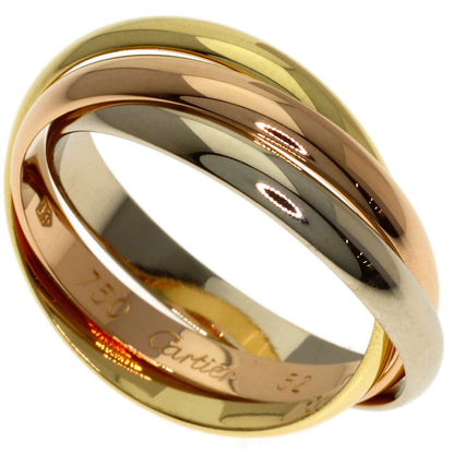 CARTIER Trinity SM #52 Ring K18 Yellow Gold K18 White GoldLadies [Used]