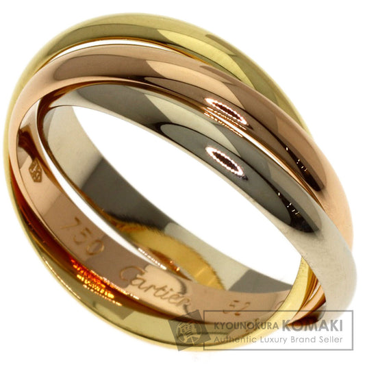 CARTIER Trinity SM #52 Ring K18 Yellow Gold K18 White GoldLadies [Used]