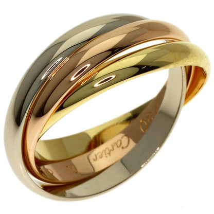 CARTIER Trinity SM #52 Ring K18 Yellow Gold K18 White GoldLadies [Used]