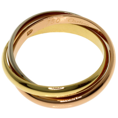 CARTIER Trinity SM #52 Ring K18 Yellow Gold K18 White GoldLadies [Used]