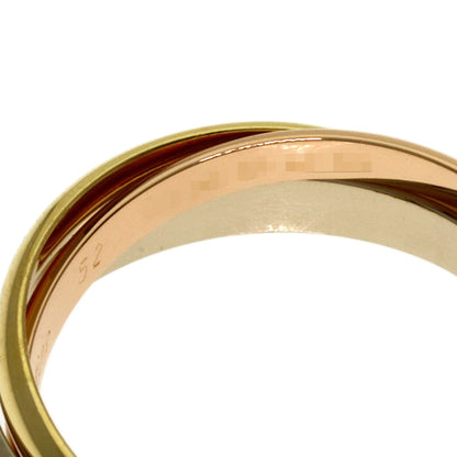 CARTIER Trinity SM #52 Ring K18 Yellow Gold K18 White GoldLadies [Used]