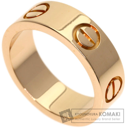 CARTIER love ring #47 Ring K18 Pink Gold Ladies [Used]