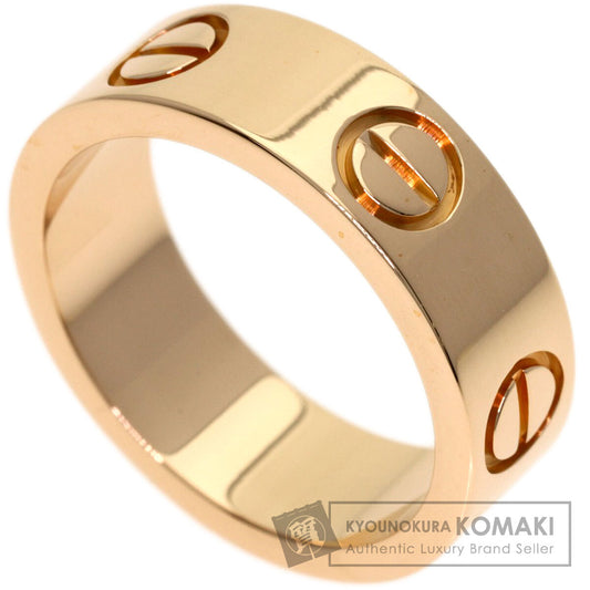 CARTIER love ring #47 Ring K18 Pink Gold Ladies [Used]