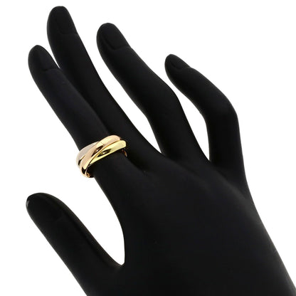 CARTIER Trinity #48 Ring K18 Yellow Gold 18K Pink GoldLadies [Used]