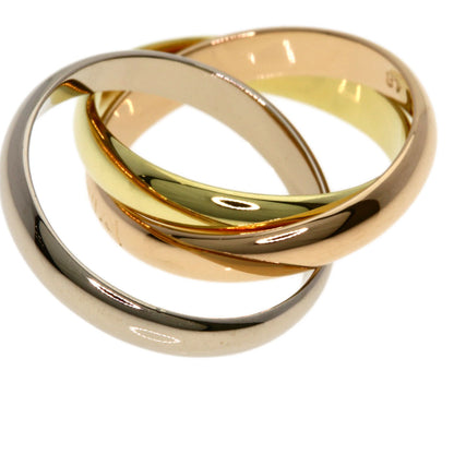 CARTIER Trinity #48 Ring K18 Yellow Gold 18K Pink GoldLadies [Used]