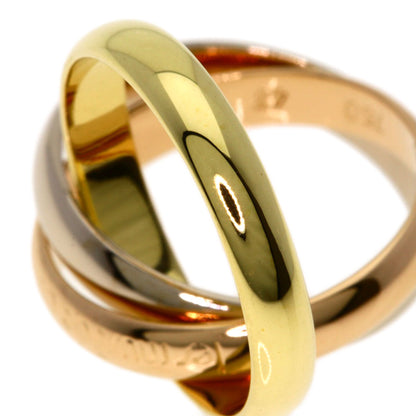 CARTIER Trinity #48 Ring K18 Yellow Gold 18K Pink GoldLadies [Used]