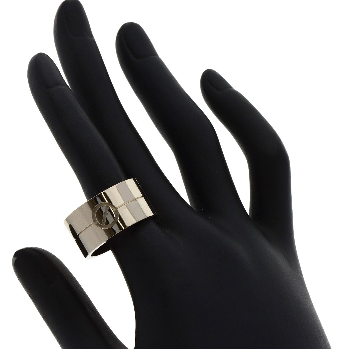 CARTIER High Love Ring #61 Ring K18 White Gold mens [Used]