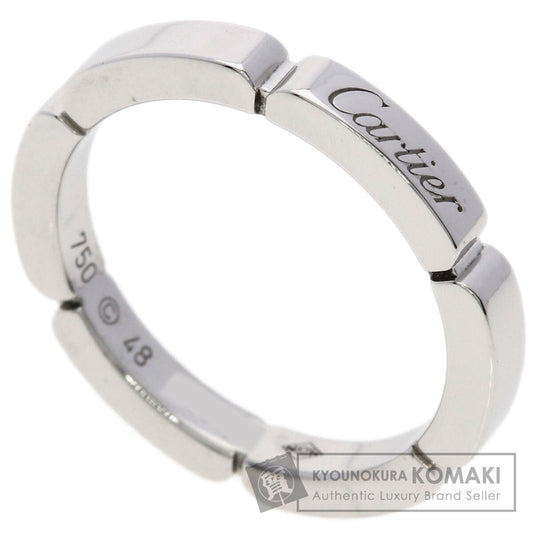 CARTIER Mailon Panthere # 48 Ring K18 White Gold Ladies [Used]