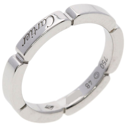 CARTIER Mailon Panthere # 48 Ring K18 White Gold Ladies [Used]