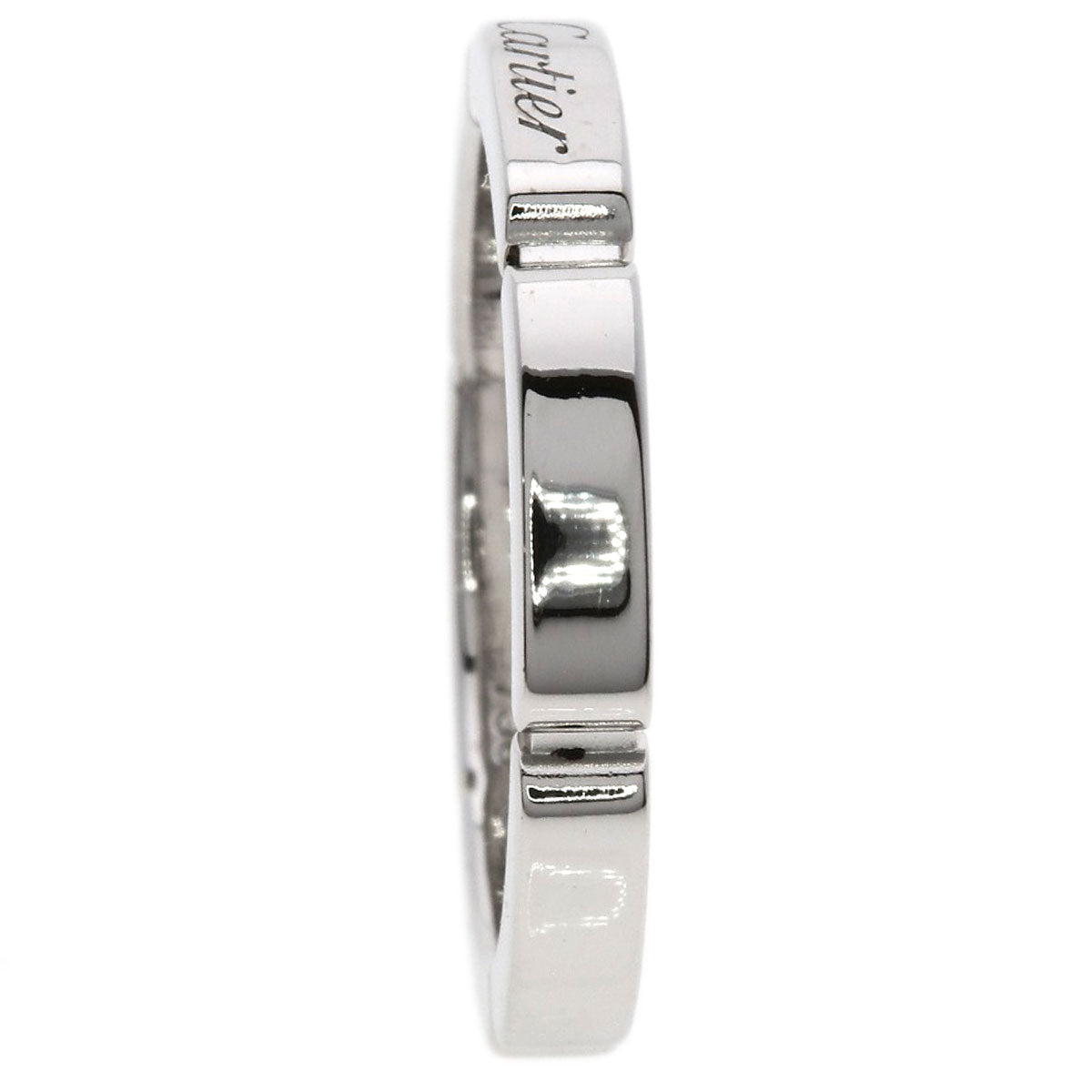 CARTIER Mailon Panthere # 48 Ring K18 White Gold Ladies [Used]