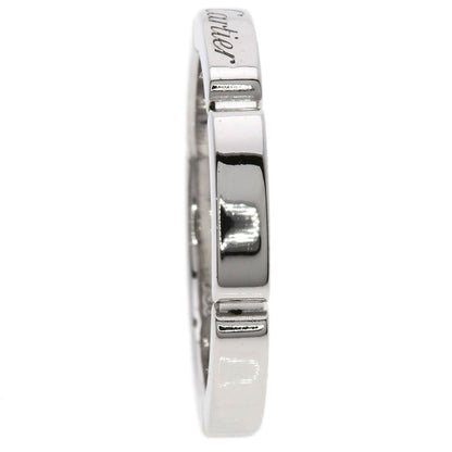 CARTIER Mailon Panthere # 48 Ring K18 White Gold Ladies [Used]