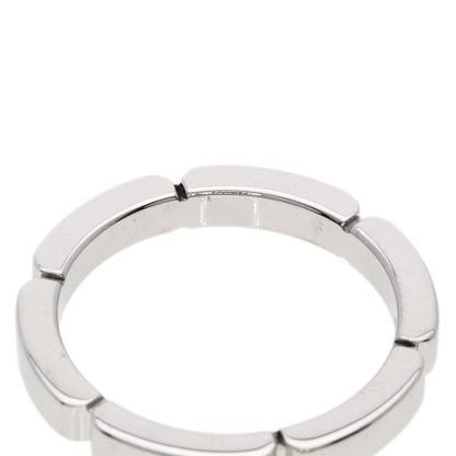 CARTIER Mailon Panthere # 48 Ring K18 White Gold Ladies [Used]