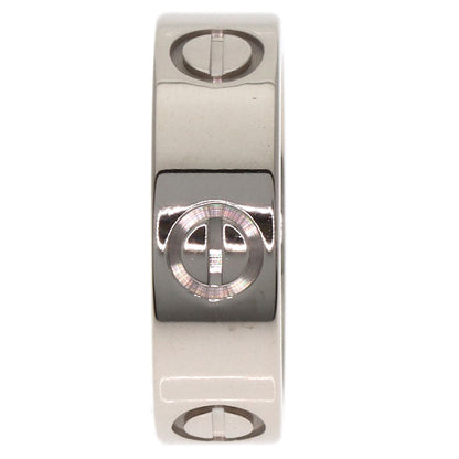 CARTIER love ring #49 Ring K18 White Gold Ladies [Used]