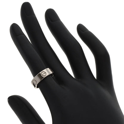 CARTIER love ring #49 Ring K18 White Gold Ladies [Used]