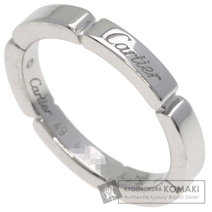 CARTIER Mailon Panthere # 49 Ring K18 White Gold Ladies [Used]