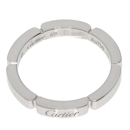 CARTIER Mailon Panthere # 49 Ring K18 White Gold Ladies [Used]