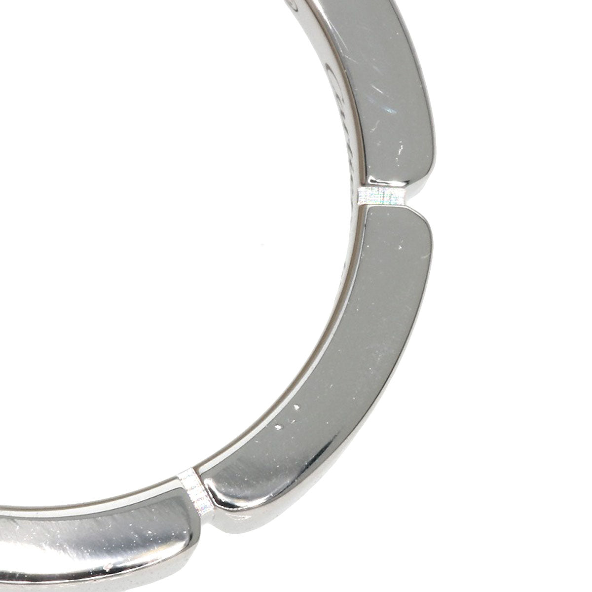 CARTIER Mailon Panthere # 49 Ring K18 White Gold Ladies [Used]