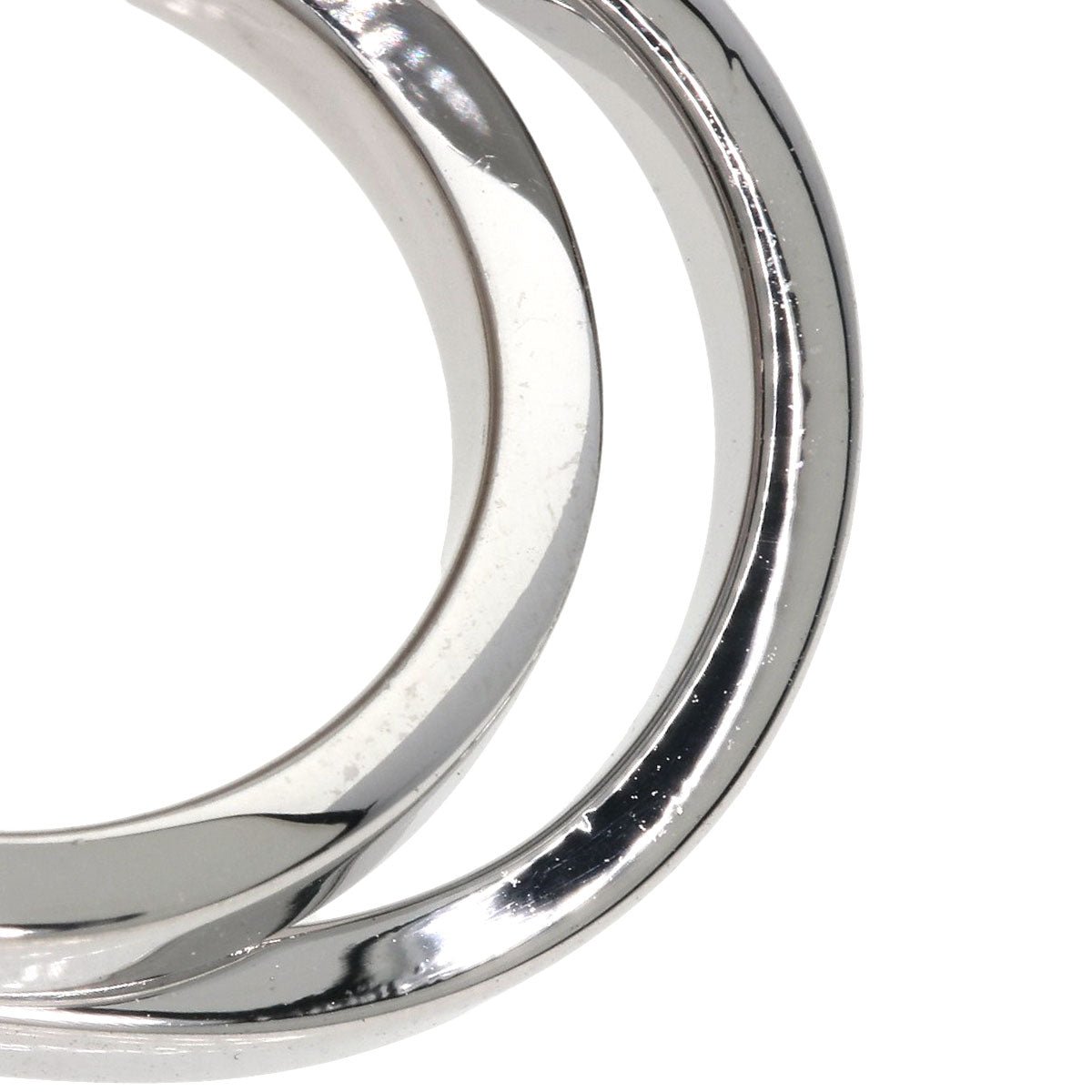 CARTIER Paris ring # 50 Ring K18 White Gold Ladies [Used]