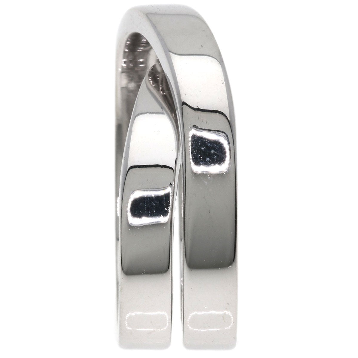 CARTIER Paris ring # 50 Ring K18 White Gold Ladies [Used]