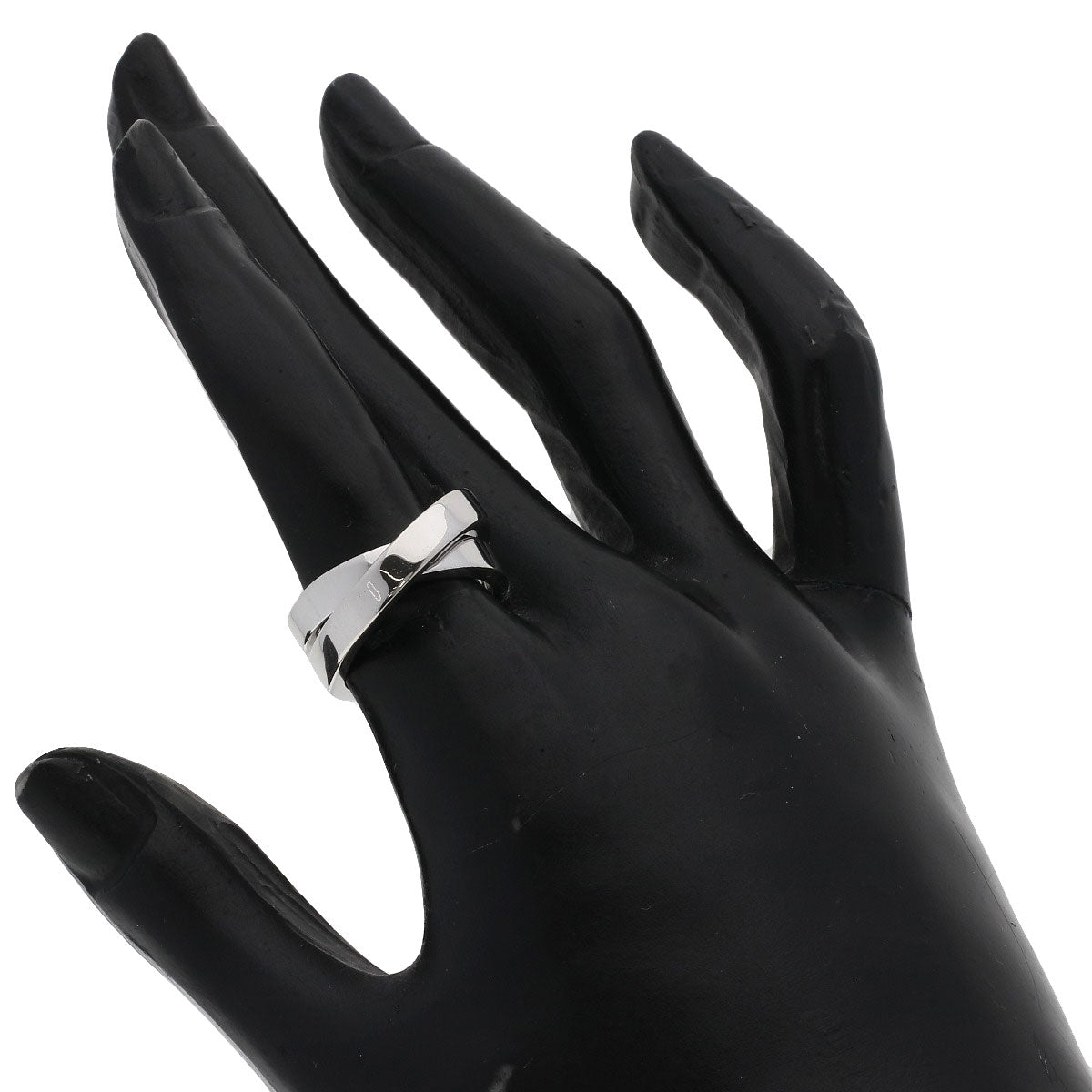 CARTIER Paris ring # 50 Ring K18 White Gold Ladies [Used]