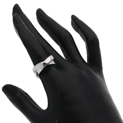 CARTIER Paris ring # 50 Ring K18 White Gold Ladies [Used]