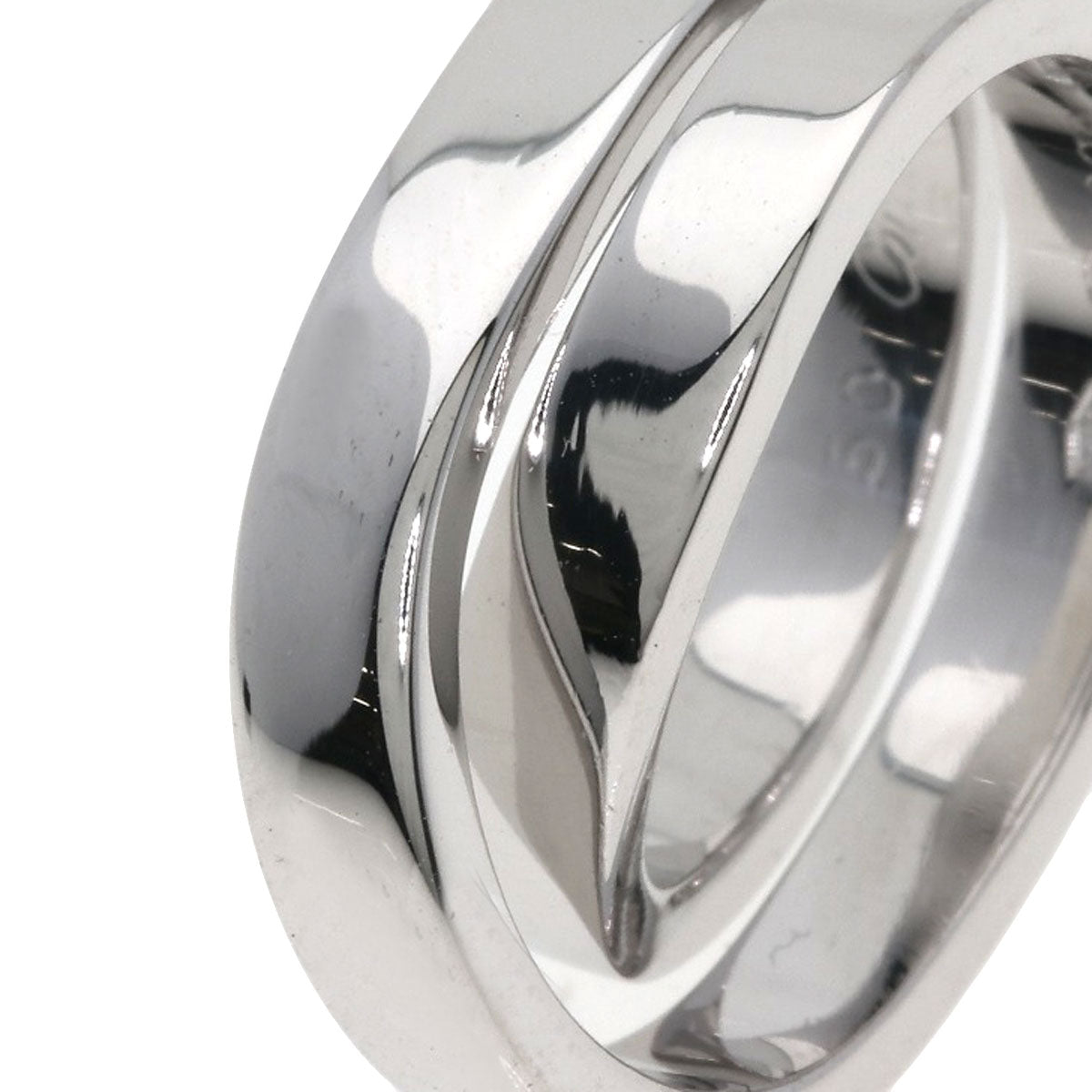 CARTIER Paris ring # 50 Ring K18 White Gold Ladies [Used]