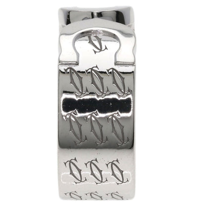 CARTIER 2C 2000 Christmas Limited #52 Ring K18 White Gold Ladies [Used]