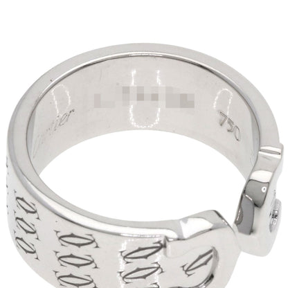 CARTIER 2C 2000 Christmas Limited #52 Ring K18 White Gold Ladies [Used]