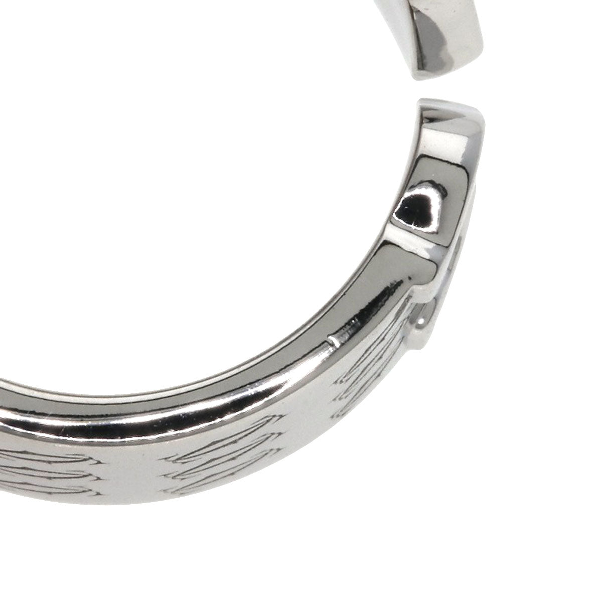 CARTIER 2C 2000 Christmas Limited #52 Ring K18 White Gold Ladies [Used]