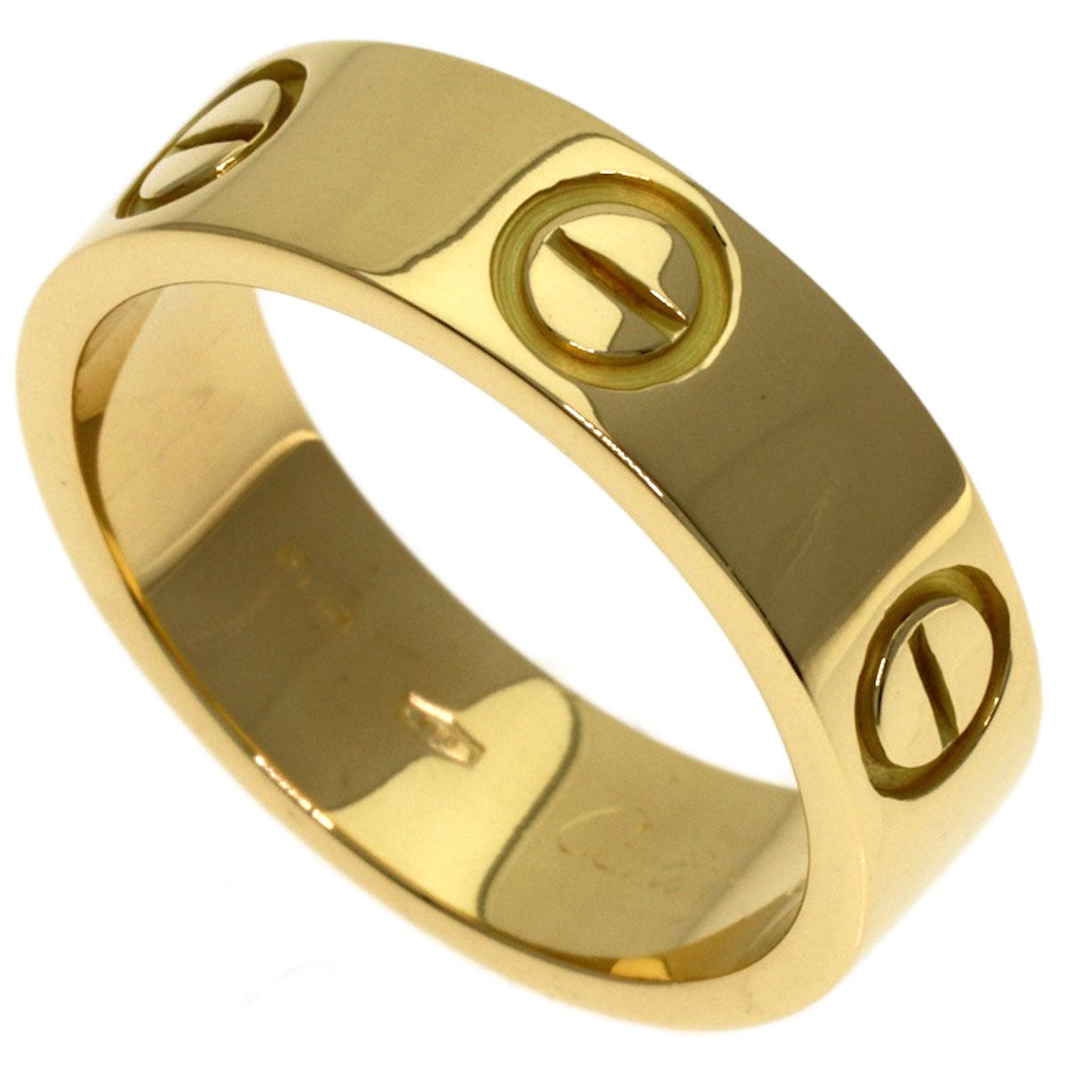 CARTIER love ring #50 Ring K18 Yellow Gold Ladies [Used]