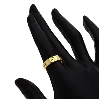 CARTIER love ring #50 Ring K18 Yellow Gold Ladies [Used]