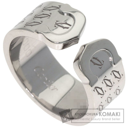 CARTIER 2C 2000 Christmas Limited #51 Ring K18 White Gold Ladies [Used]